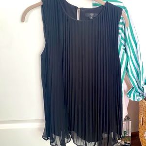 Jcrew pleated tank